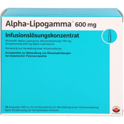 ALPHA-LIPOGAMMA 600 mg Infusionslsg.-Konzentrat