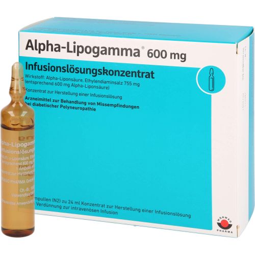 ALPHA-LIPOGAMMA 600 mg Infusionslsg.-Konzentrat