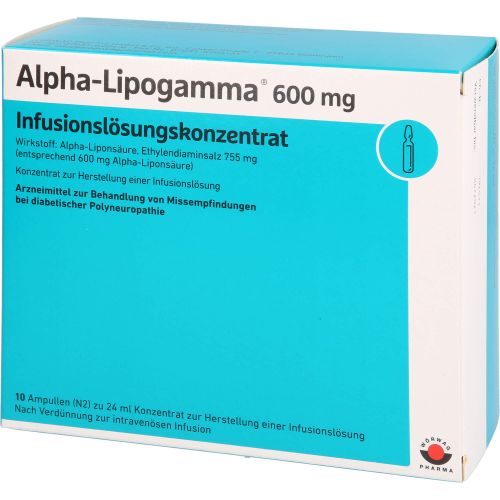 ALPHA-LIPOGAMMA 600 mg Infusionslsg.-Konzentrat