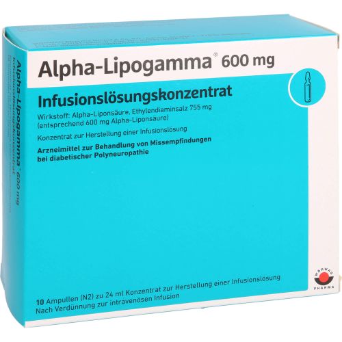 ALPHA-LIPOGAMMA 600 mg Infusionslsg.-Konzentrat