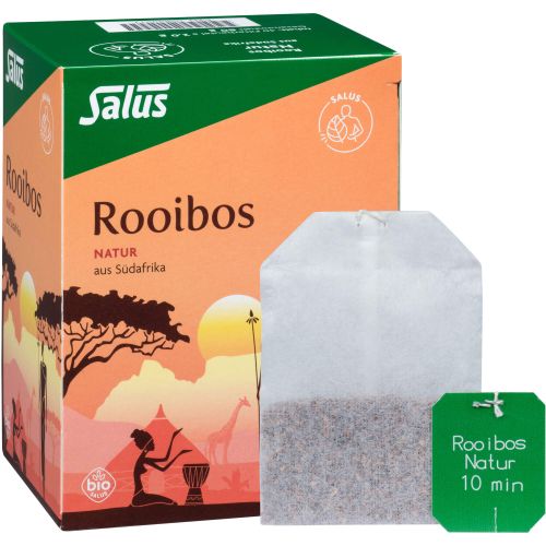 ROOIBOS TEE Natur Kräutertee Bio Salus Filterbeut.