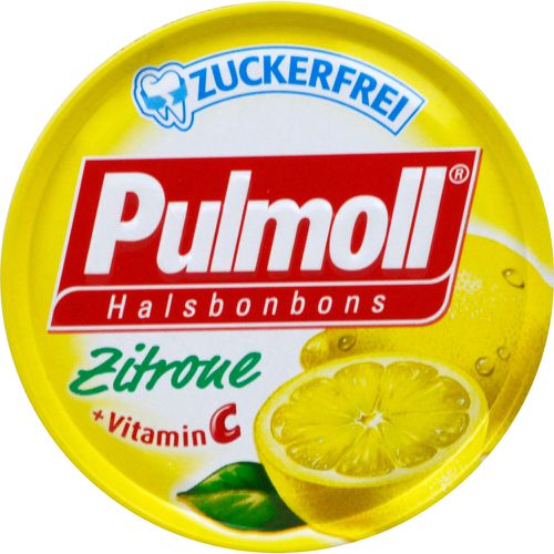 PULMOLL Hustenbonbons Zitrone+Vit.C zuckerfrei