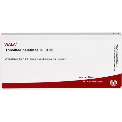 TONSILLAE palatinae GL D 30 Ampullen