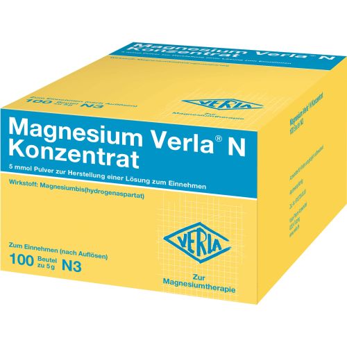 MAGNESIUM VERLA N Konzentrat Plv.z.H.e.L.z.Einn.