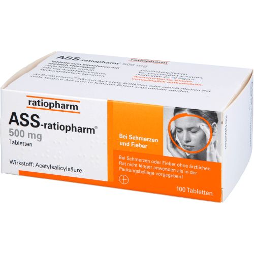 ASS-ratiopharm 500 mg Tabletten