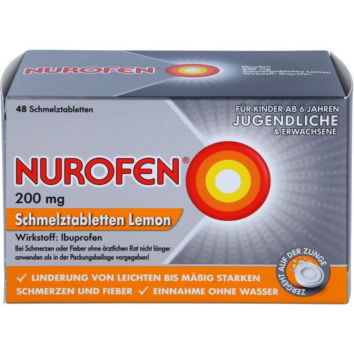NUROFEN 200 mg Schmelztabletten Lemon