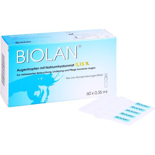 BIOLAN Augentropfen Einzeldosispipetten