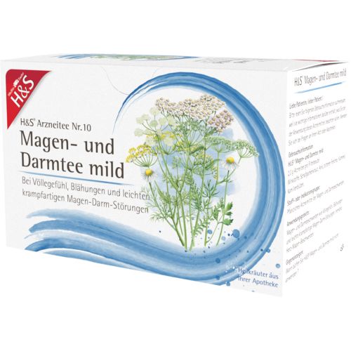 H&S Magen- und Darmtee mild Filterbeutel