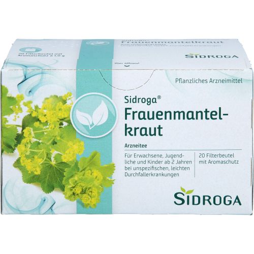 SIDROGA Frauenmantelkraut Tee Filterbeutel