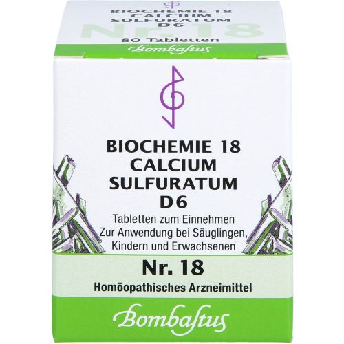 BIOCHEMIE 18 Calcium sulfuratum D 6 Tabletten