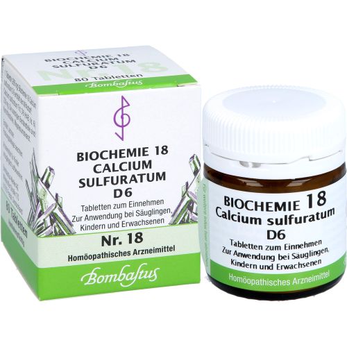 BIOCHEMIE 18 Calcium sulfuratum D 6 Tabletten