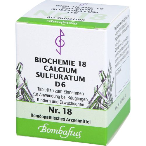 BIOCHEMIE 18 Calcium sulfuratum D 6 Tabletten