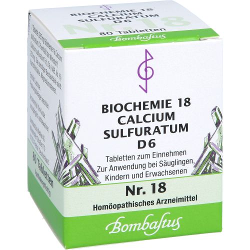 BIOCHEMIE 18 Calcium sulfuratum D 6 Tabletten