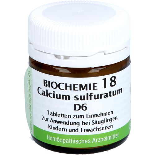 BIOCHEMIE 18 Calcium sulfuratum D 6 Tabletten