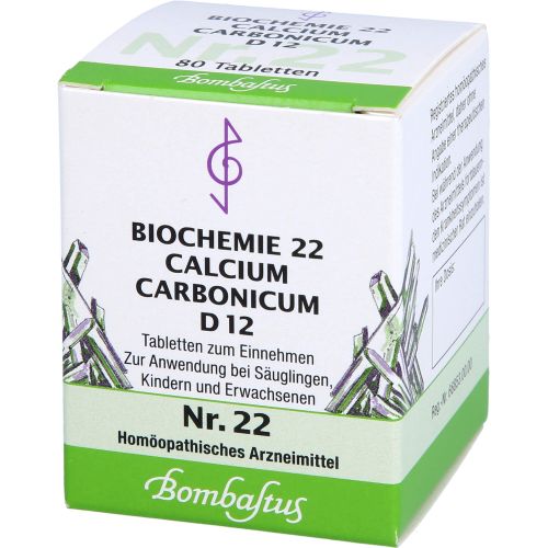 BIOCHEMIE 22 Calcium carbonicum D 12 Tabletten