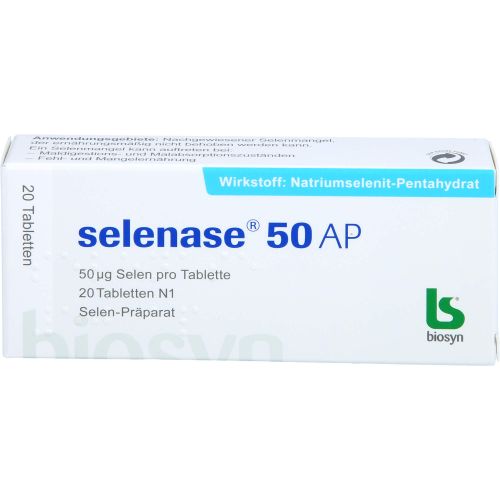 SELENASE 50 AP Tabletten