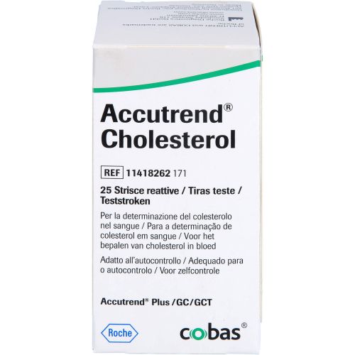 ACCUTREND Cholesterol Teststreifen