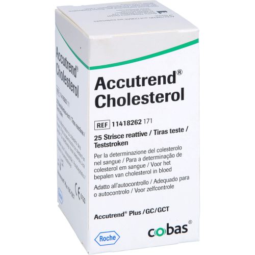 ACCUTREND Cholesterol Teststreifen