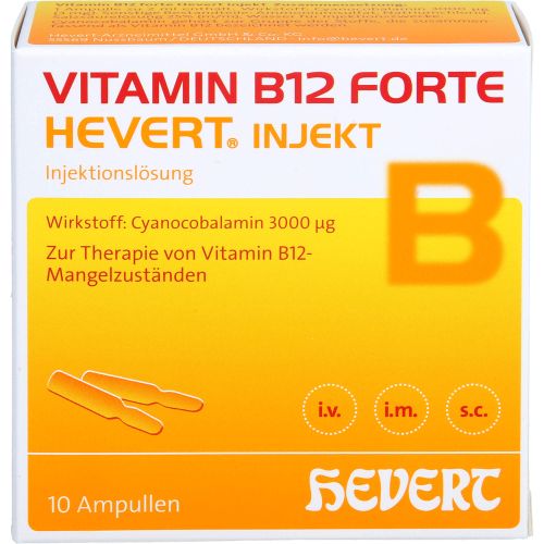 VITAMIN B12 FORTE Hevert injekt Inj.-Lsg.Amp.