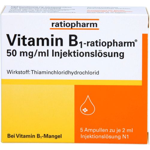 VITAMIN B1-RATIOPHARM 50 mg/ml Inj.Lsg.Ampullen