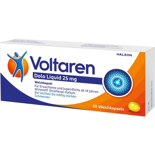 VOLTAREN Dolo Liquid 25 mg Weichkapseln