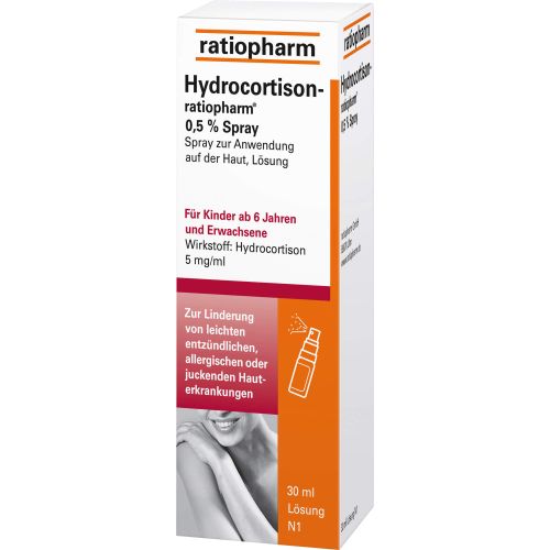 HYDROCORTISON-ratiopharm 0,5% Spray