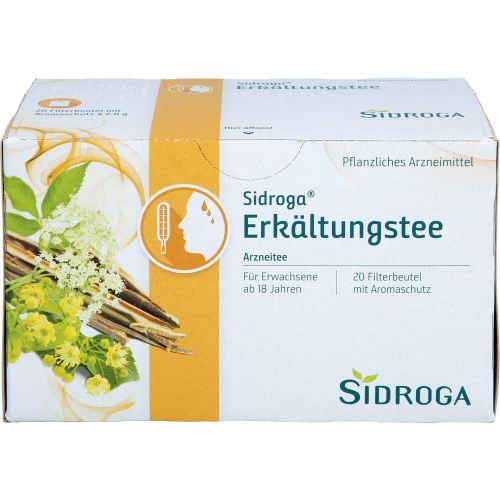 SIDROGA Erkältungstee Filterbeutel