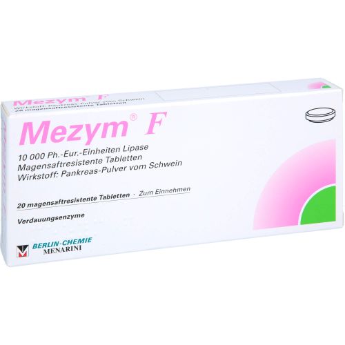 MEZYM F magensaftresistente Tabletten