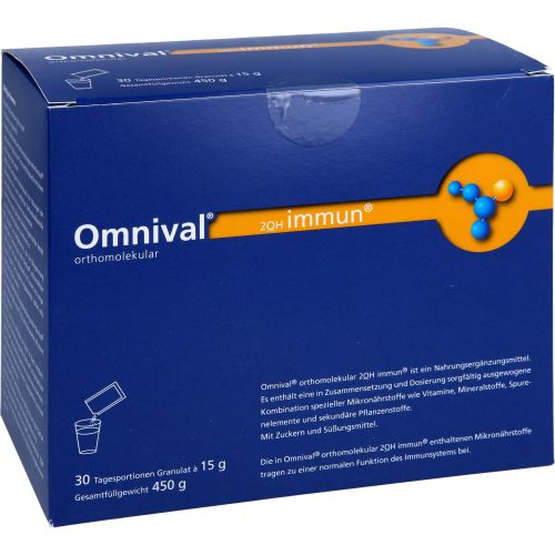 OMNIVAL orthomolekul.2OH immun 30 TP Granulat