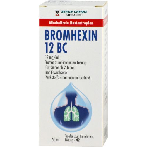 BROMHEXIN 12 BC Tropfen zum Einnehmen