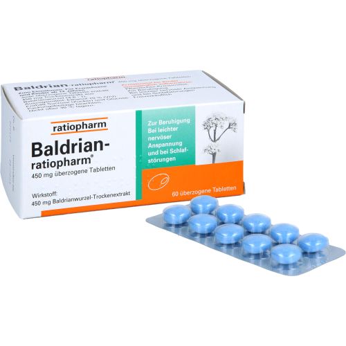 BALDRIAN-RATIOPHARM überzogene Tabletten