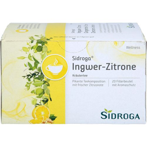 SIDROGA Wellness Ingwer-Zitrone Tee Filterbeutel