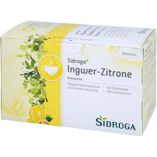 SIDROGA Wellness Ingwer-Zitrone Tee Filterbeutel