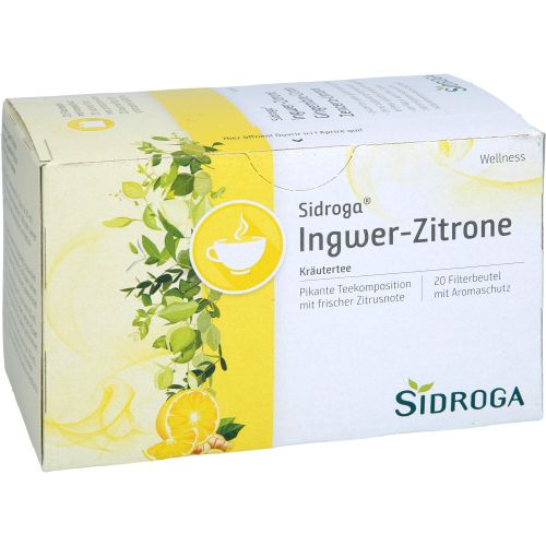 SIDROGA Wellness Ingwer-Zitrone Tee Filterbeutel