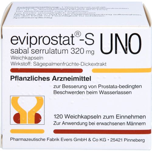 EVIPROSTAT-S sabal serrulatum 320 uno Kapseln