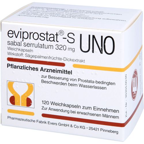 EVIPROSTAT-S sabal serrulatum 320 uno Kapseln