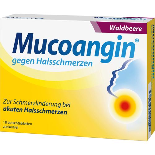 MUCOANGIN Waldbeere 20 mg Lutschtabletten