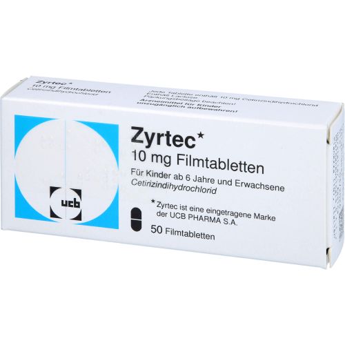 ZYRTEC 10 mg Filmtabletten