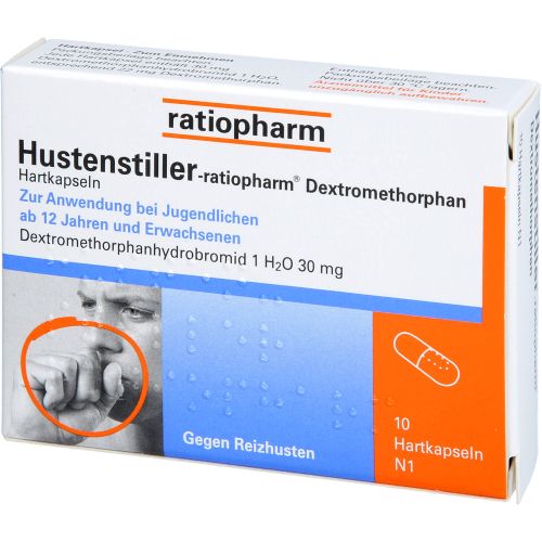 HUSTENSTILLER-ratiopharm Dextromethorphan Kapseln