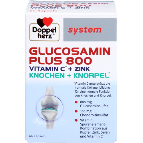 DOPPELHERZ Glucosamin Plus 800 system Kapseln