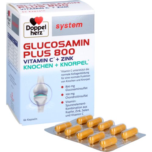 DOPPELHERZ Glucosamin Plus 800 system Kapseln