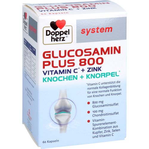 DOPPELHERZ Glucosamin Plus 800 system Kapseln