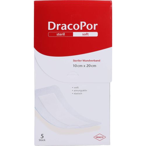 DRACOPOR Wundverband 10x20 cm steril