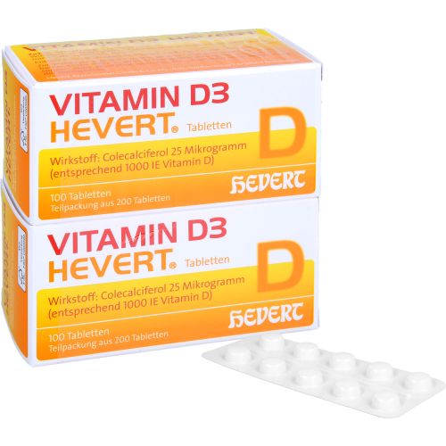 VITAMIN D3 HEVERT Tabletten