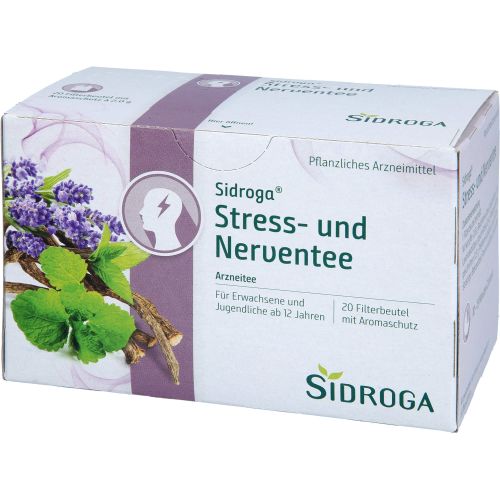 SIDROGA Stress- und Nerventee Filterbeutel