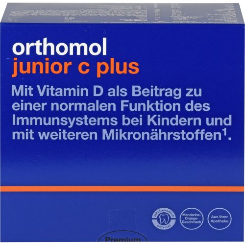 ORTHOMOL Junior C plus Kautabl.Mandarine/Orange