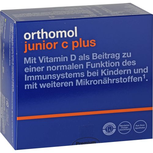 ORTHOMOL Junior C plus Kautabl.Mandarine/Orange