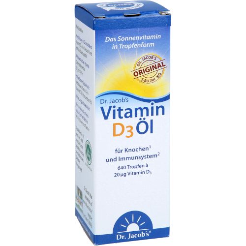 VITAMIN D3 ÖL 800 I.E. D3 Dr.Jacob's Tropf.z.Einn.