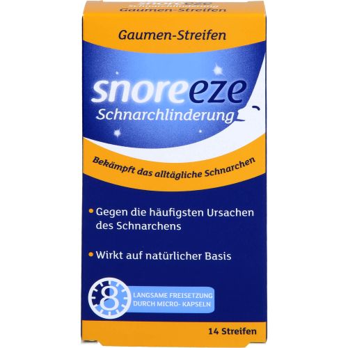 SNOREEZE Schnarchlinderung Gaumenstreifen