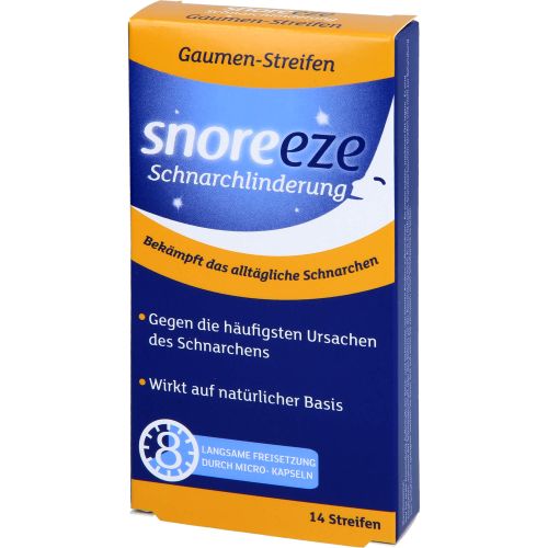 SNOREEZE Schnarchlinderung Gaumenstreifen